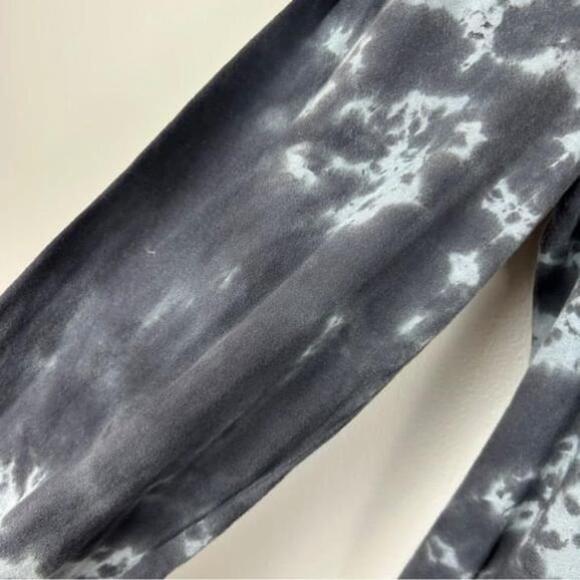 Sundays Casual Cotton Relaxed Tie Dye Round Neck Long Sleeve Top XS Blue NWT - Picture 10 of 14